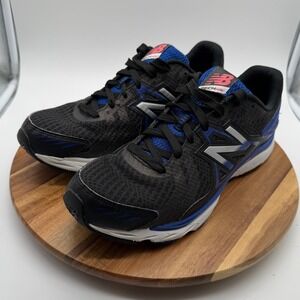 New Balance 670 v5 TechRide Men's Size 10 Running Shoes Black Blue 0751